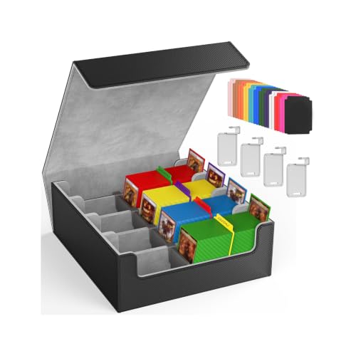 4 Row Trading Card Storage Box, 3200+ MTG Card Storage - Image 2