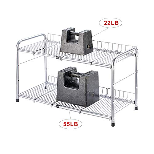 FlagShip 2 Tier Under Sink Organizers and Storage Rack - Image 6