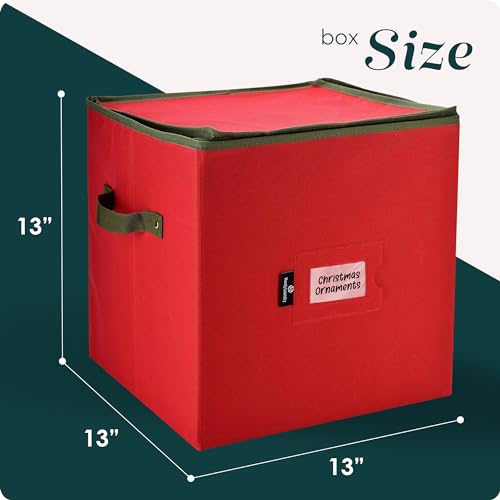 Handy Laundry Christmas Ornament Storage - Stores upto 64 Holiday - Image 6