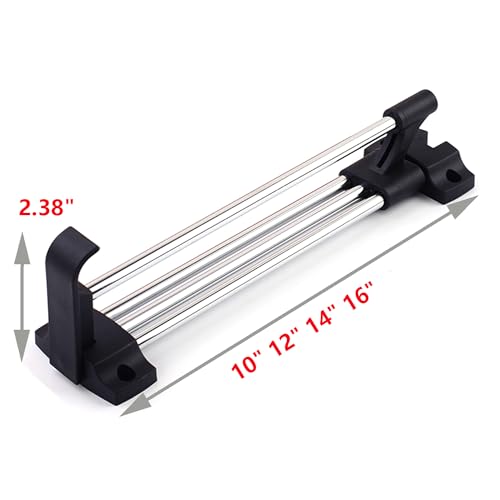 Adjustable Closet Rod,Autuwintor 12 Inch Pull Out Valet - Image 3