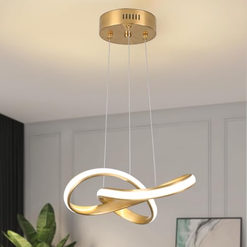 Modern LED Chandelier Contemporary Pendant Lighting Ring Light - Image 2