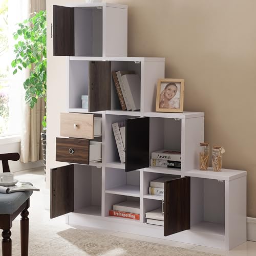 HOMES: Inside + Out Catrina Modern 10-Cube Storage | Home Organization - Image 6