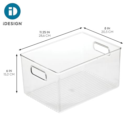 iDesign Plastic Pantry Storage Bin, Clear - Image 5