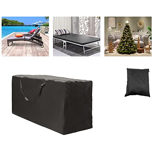 Outdoor Cushion Storage Bag 2 PCS, 48" Extra Large Opening - Image 5
