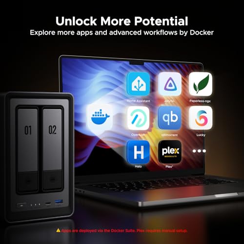 UGREEN NAS DXP2800 2-Bay for Advanced Home Users, Remote Workers - Image 7