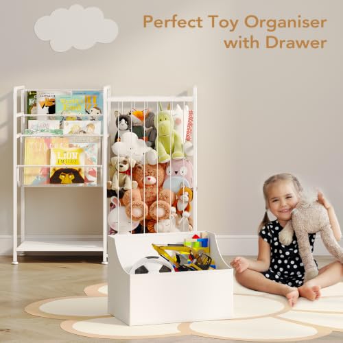 BBLIKE Kids Bookshelf and Toy Storage with Toy Bins - Image 6
