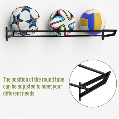 BTY Ball Holder Wall Mount Garage Sports Equipment | Home Organization - Image 5