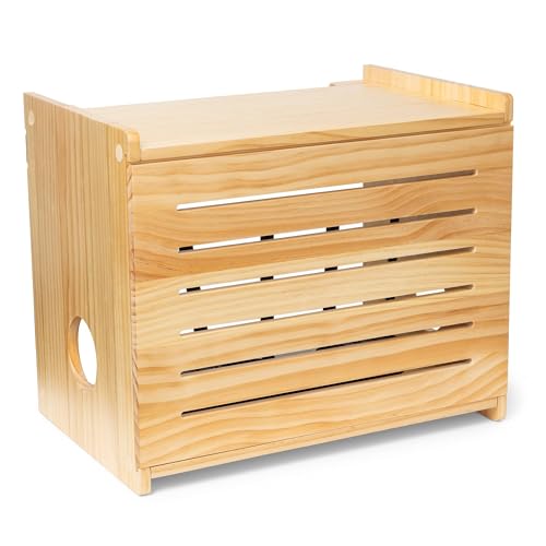 WiFi Router Storage Cabinet Router Box Hider WiFi Box Hider Shelf - Image 2