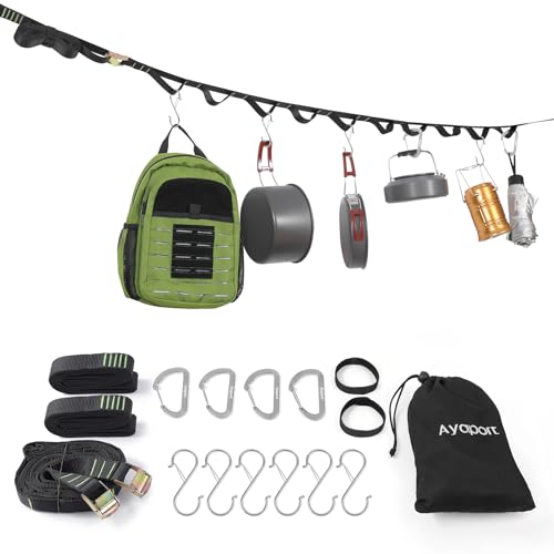 Ayaport Campsite Storage Strap Tent Camping Tree Hanging - Image 2