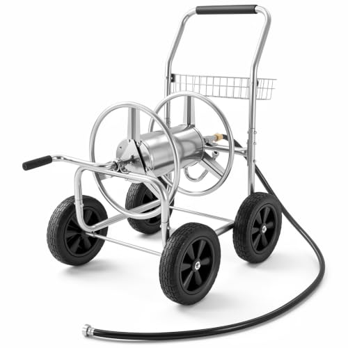VEVOR Hose Reel Cart, Hold Up to 250 ft of 5/8’’ Hose - Image 2