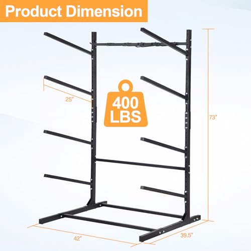Kayak Storage Rack 3 Boards / 4 Boards, Kayak Racks for Garage - Image 3