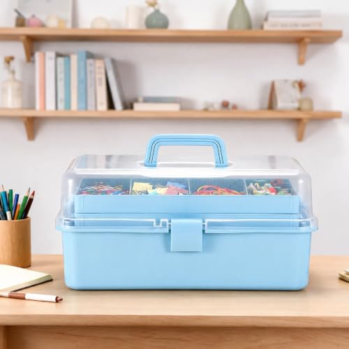 Tackle Box, 15-Inch Extra Large Art Storage Box | Home Organization - Image 3