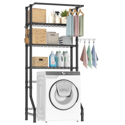 Over the Washer and Dryer Storage Shelf,Freestanding Laundry Room - Image 2