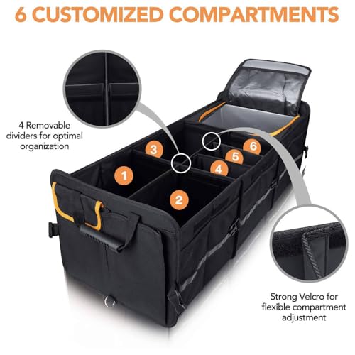 Extra Large Car Trunk Organizer with Built-In Leakproof - Image 4