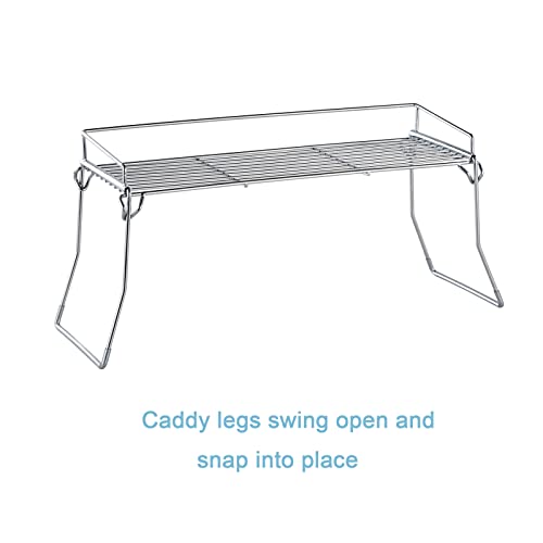 JUNCHU CHERRY Metal The Sink Vanity Organizer 2 Pack, Bathroom - Image 6