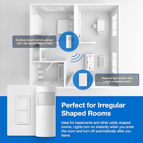 Lutron Motion Sensor with Smart Switch and Original Light Switch - Image 5