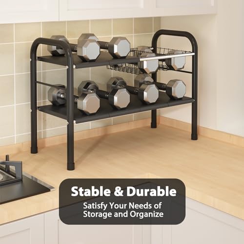 Expandable Under Sink Organizer, 2 Tier Under Sink Shelf - Image 5