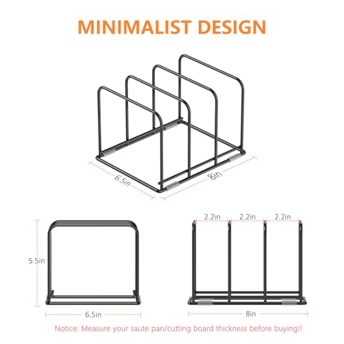 KORRTFID Kitchen Cabinet Organizer - Steel Cookware | All Products - Image 3