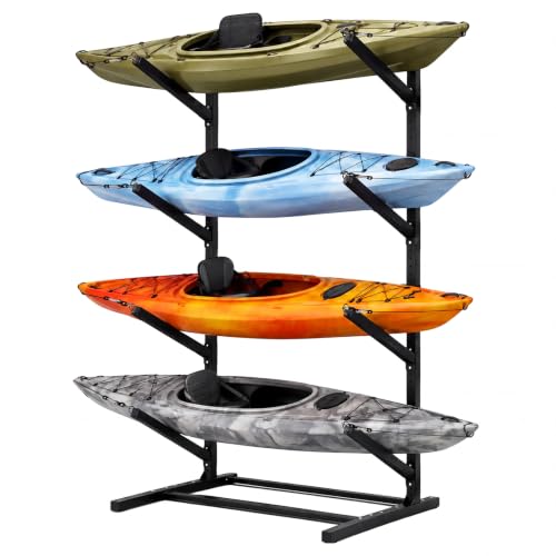 Kayak Storage Rack, 4 Tier Heavy Duty Freestanding | Home Organization - Image 2