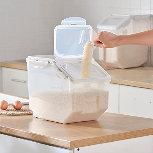 10 Liter / 20 lbs Rice Storage Container with Measuring - Image 6