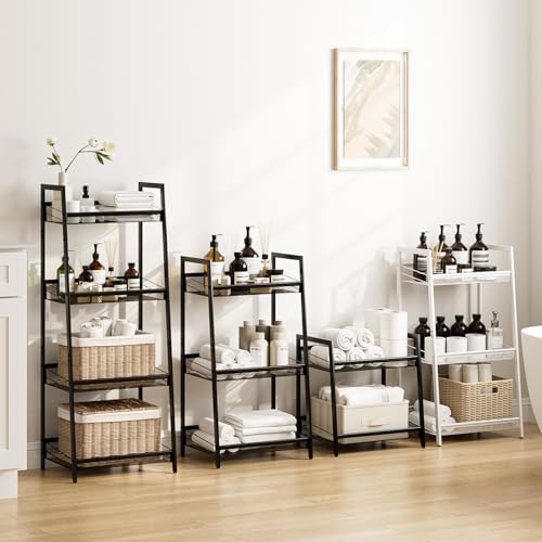 4 Tier Bathroom Shelf, Bathroom Organizer and Storage - Image 5
