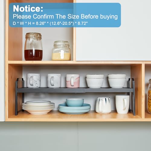 Expandable Cabinet Shelf Organizer, Adjustable kitchen Countertop - Image 5