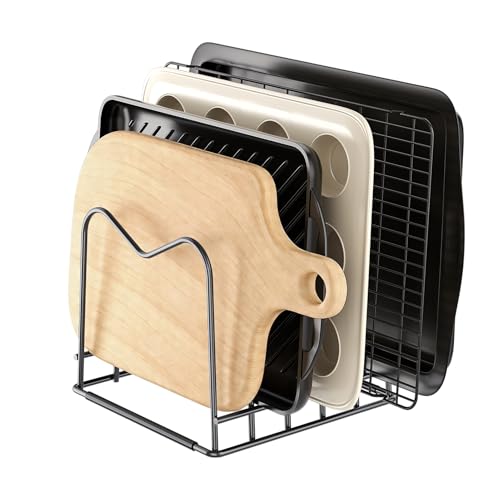 ORDORA Cutting Board Organizer Holder, Baking Sheet Rack - Image 2