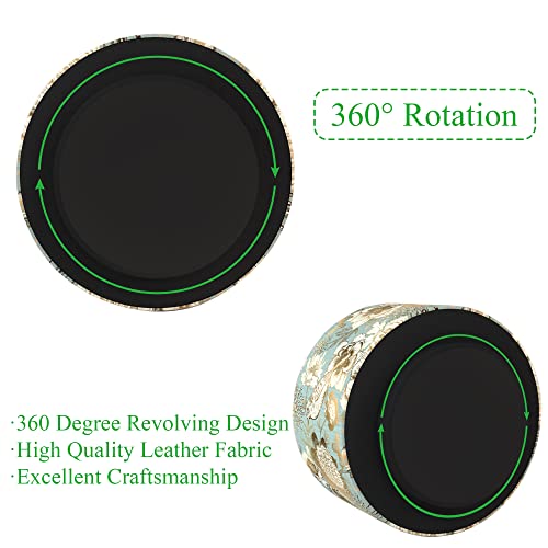 Round Leather Art Supply Organizer,Remote Control Ho | All Products - Image 5
