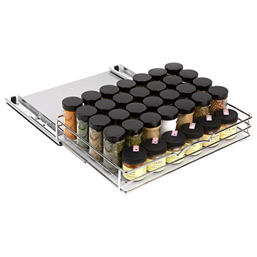 HOLDN’ STORAGE Pull-Out Cabinet Spice Rack Organizer - Image 7