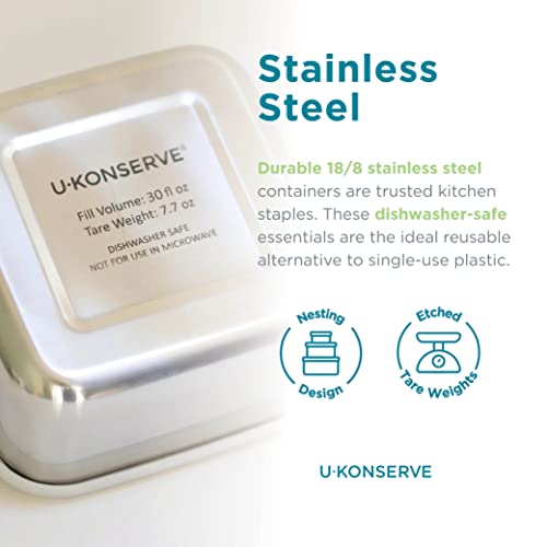 U-Konserve Nesting Trio Food Storage Containers Bento Box Trio - Image 6