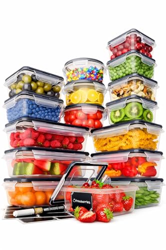 Chef's Path 32 Piece Airtight Food Storage Containers with Easy - Image 2