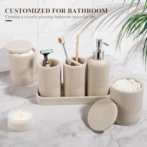 Bathroom Accessories Set, 6-Piece Bathroom Accessory Set - Image 4