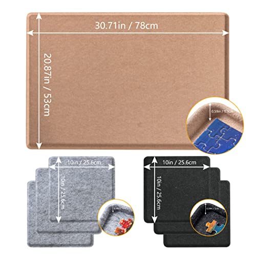 Lavievert 1000 Piece Jigsaw Puzzle Board with 6 Sorting Trays - Image 5