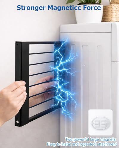 Magnetic Laundry Organizer, Magnetic Shelves for Washing Machine - Image 5