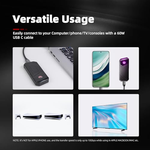 KingSpec Z5 512GB External SSD - 2100MB/s, Portable Solid State - Image 7