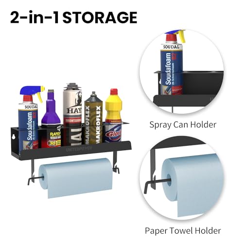 UNITEDPOWER 5 Aerosol Spray Can/Paper Towel Holder, Paint - Image 4