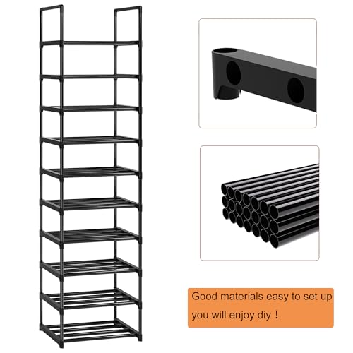 Shoe Rack - Sturdy Metal Shoes Storage Organizer | Home Organization - Image 6