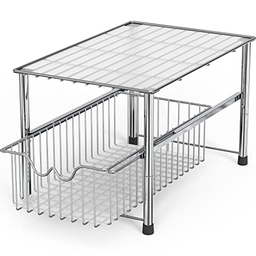 Deco Brothers Stackable Under Sink Organizer with Sl | All Products - Image 4