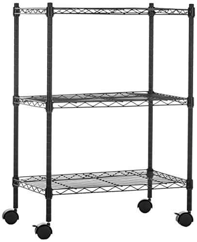 Amazon Basics 3-Shelf Adjustable Heavy Duty Storage Shelving Unit - Image 2