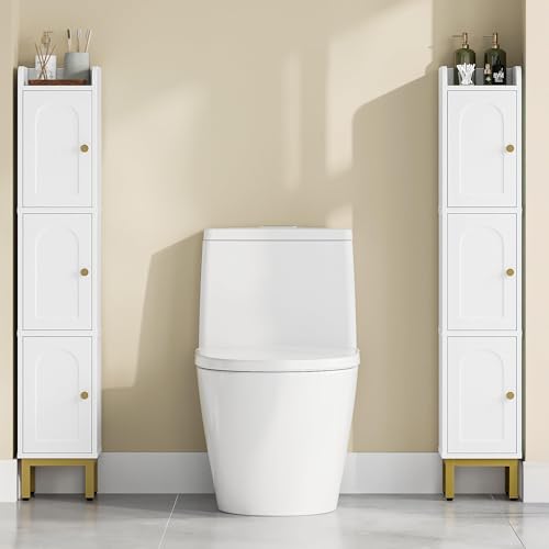 Hzuaneri Slim Bathroom Storage Cabinet, Narrow Bathroom - Image 4