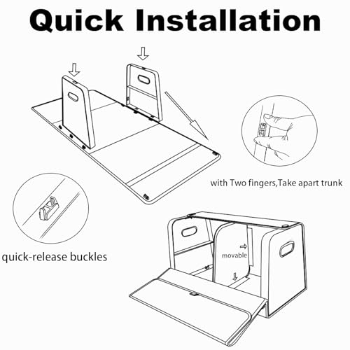 Car Trunk Organizer for SUV,Car Organizers and Storage - Image 7