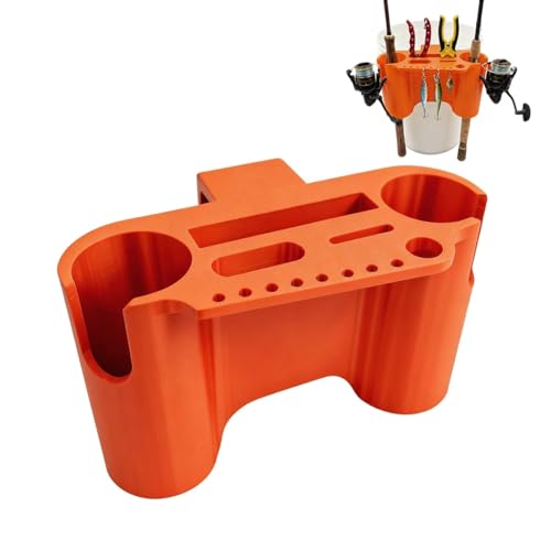 Fishing Rod Holder for Bucket, Portable Fishing Tool Station - Image 2
