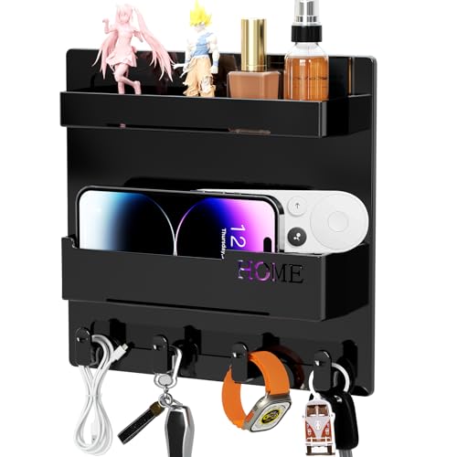 Bedside Wall Organizer, Wall Mount Self Stick On - Image 2