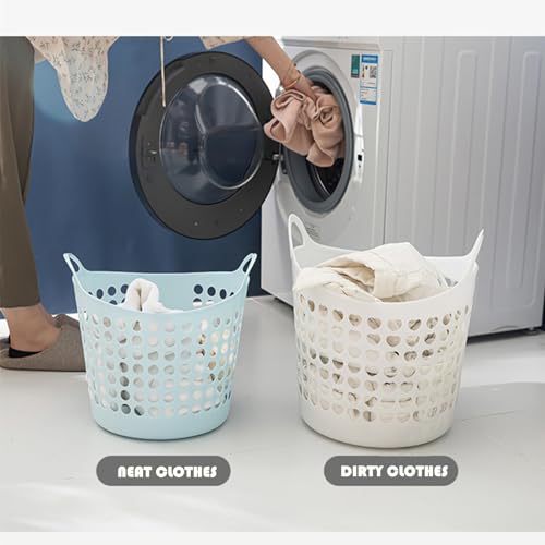 Portable Laundry Hamper with Handles - Foldable Rectangle - Image 7