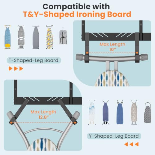 Ironing Board Hanger Wall Mount, Large Laundry Room - Image 5
