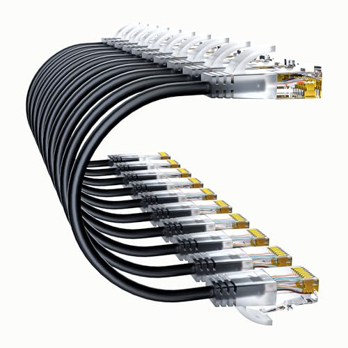 Cat6a Patch Cables 10ft (10 Pack) Slim, Cat6 Etherne | All Products - Image 1