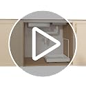 REALINN L-Shaped Under Sink Organizer with 6-Level Height - Image 8