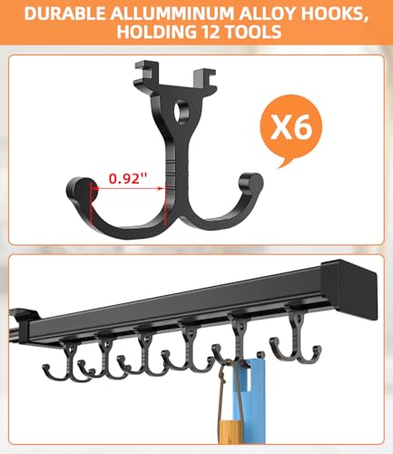 Pull Out Broom Holder With Adjustable Double Row Sliding - Image 6