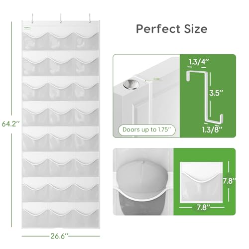 Baseball Hat Rack, 24 Pocket Over-The-Door Hat Organ | All Products - Image 3
