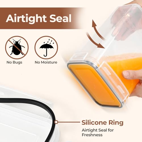11-Pack Airtight Food Storage Containers with Lids - Image 7